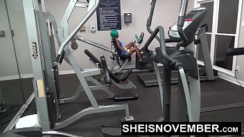 Hot Black Dicksucking In Gym With Hardcore Publicsex By Stranger On Sheisnovember